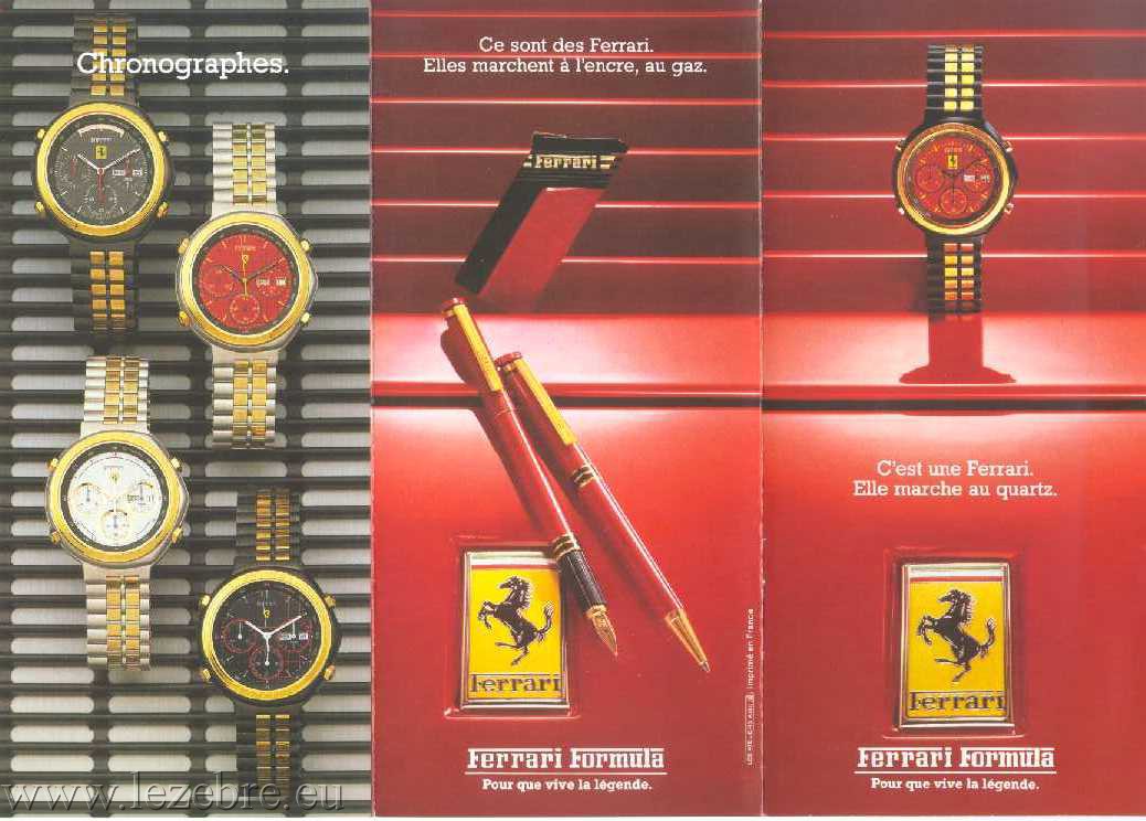 ferrari formula watch